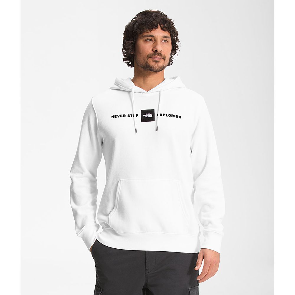 The North Face Hoodie Mens Australia - The North Face Red’S Pullover White Hiking (NYF-817594)